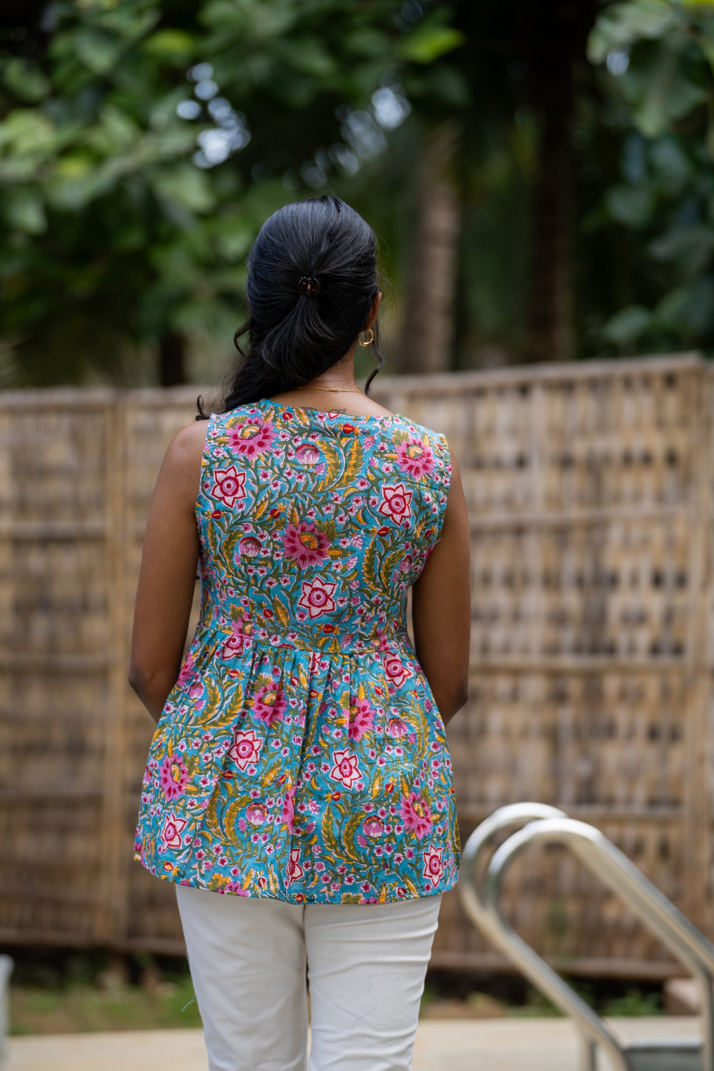 Dil Dhadakne Do Sleeveless Peplum Top