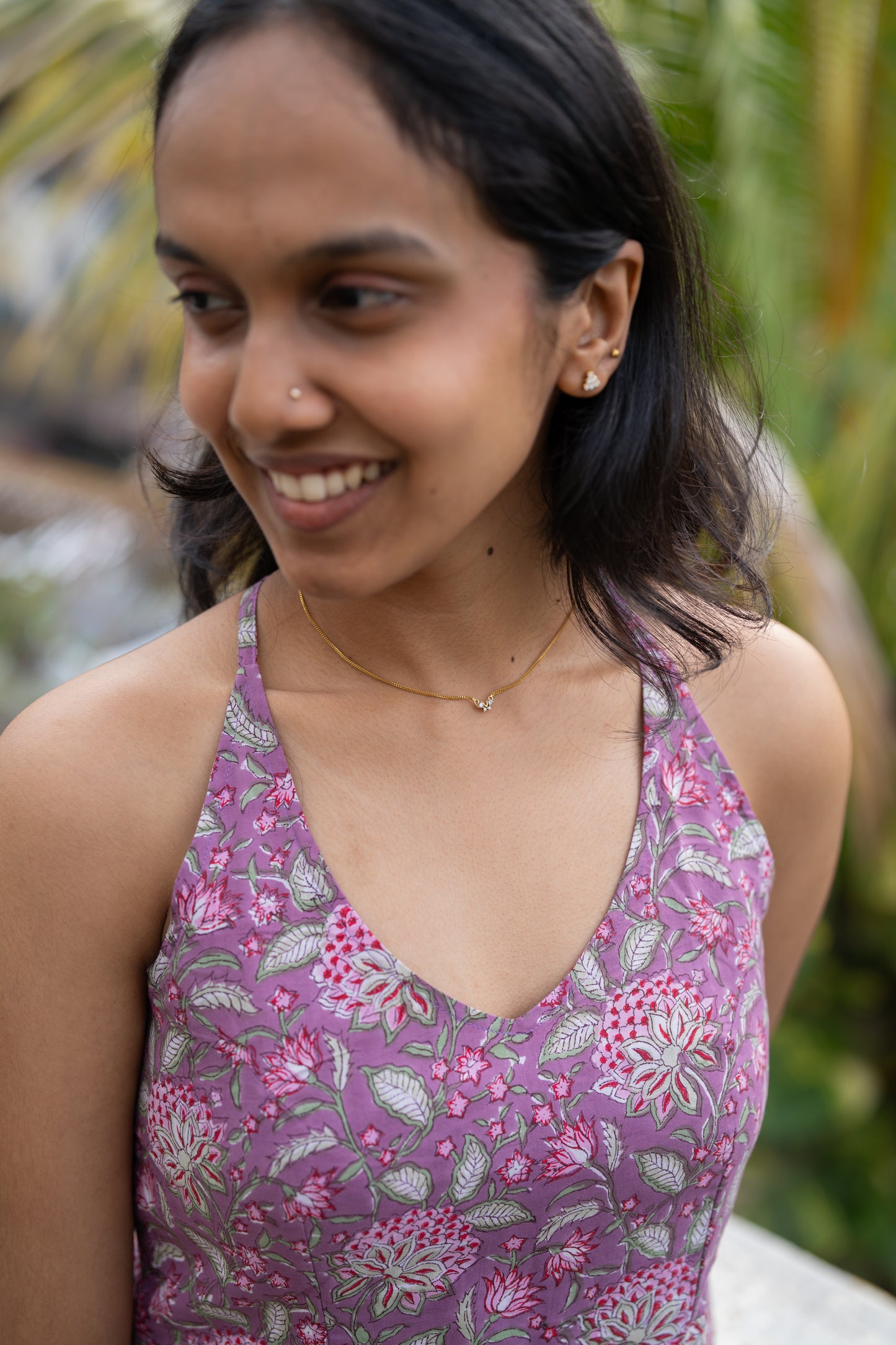 Jaljeera Halter Neck Dress