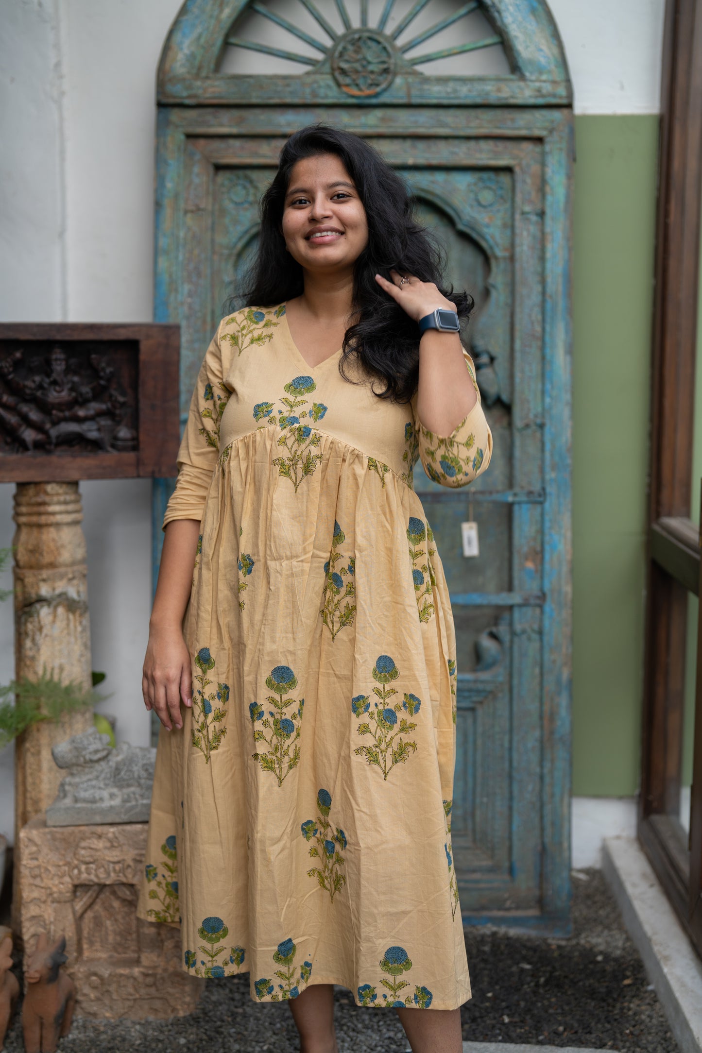 Karumbu Juice Midi Dress