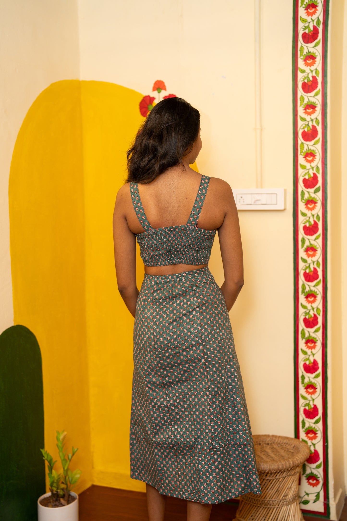 Mirthu Handblock Co-ord Set