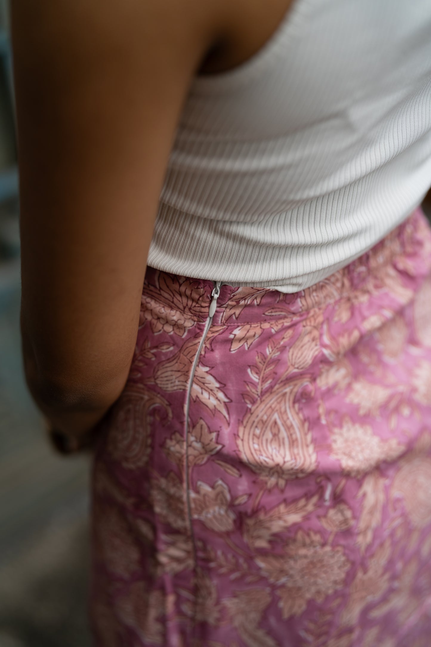 Mor Molaga Slit Skirt