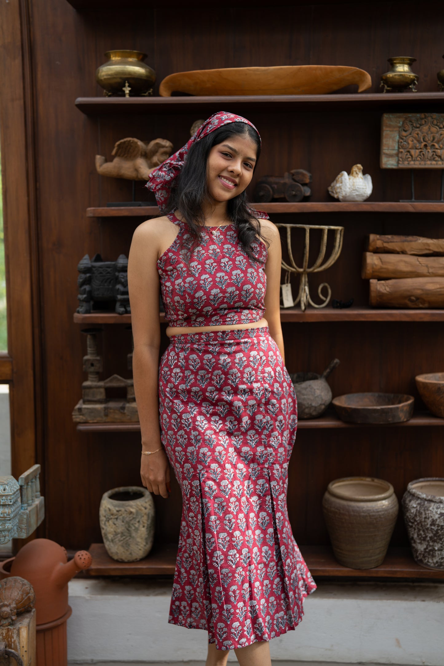 Oorga Achaar Mermaid Skirt Co-ord Set