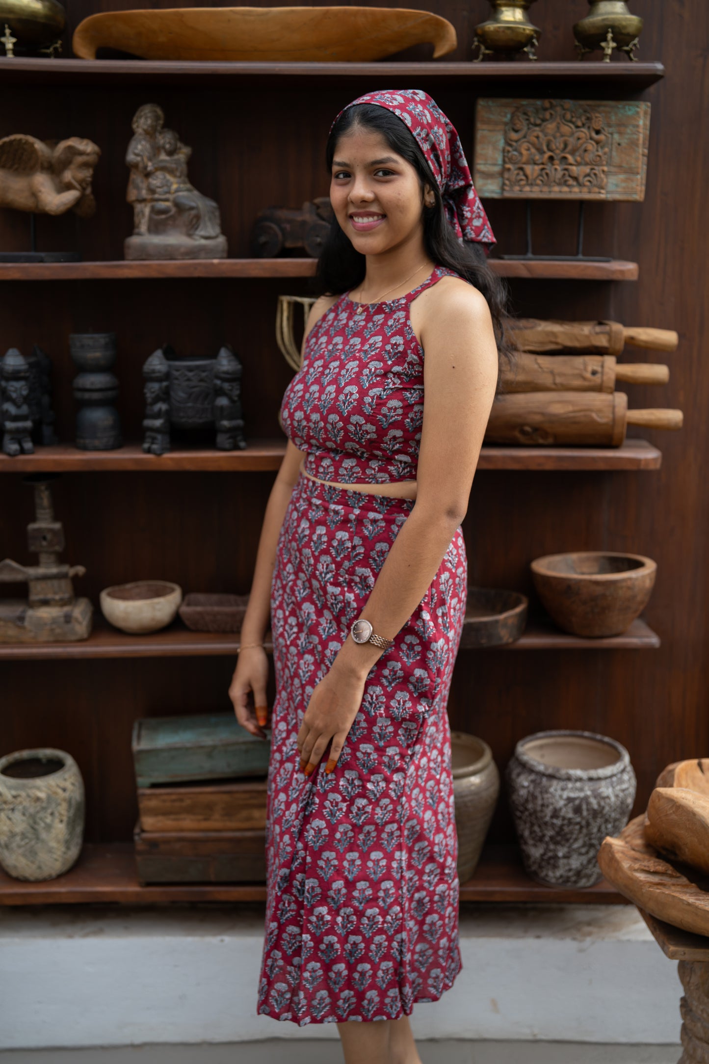 Oorga Achaar Mermaid Skirt Co-ord Set