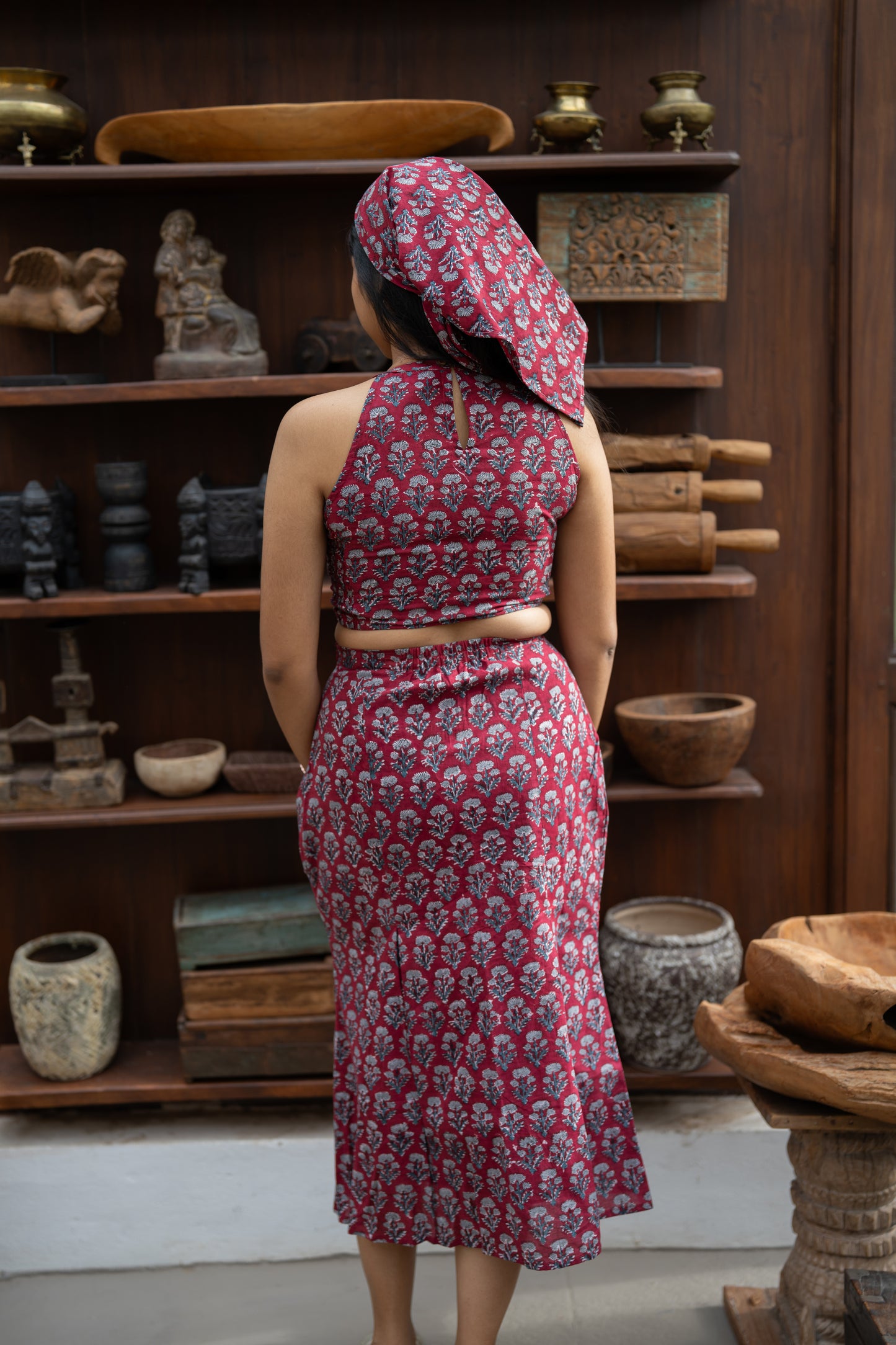 Oorga Achaar Mermaid Skirt Co-ord Set