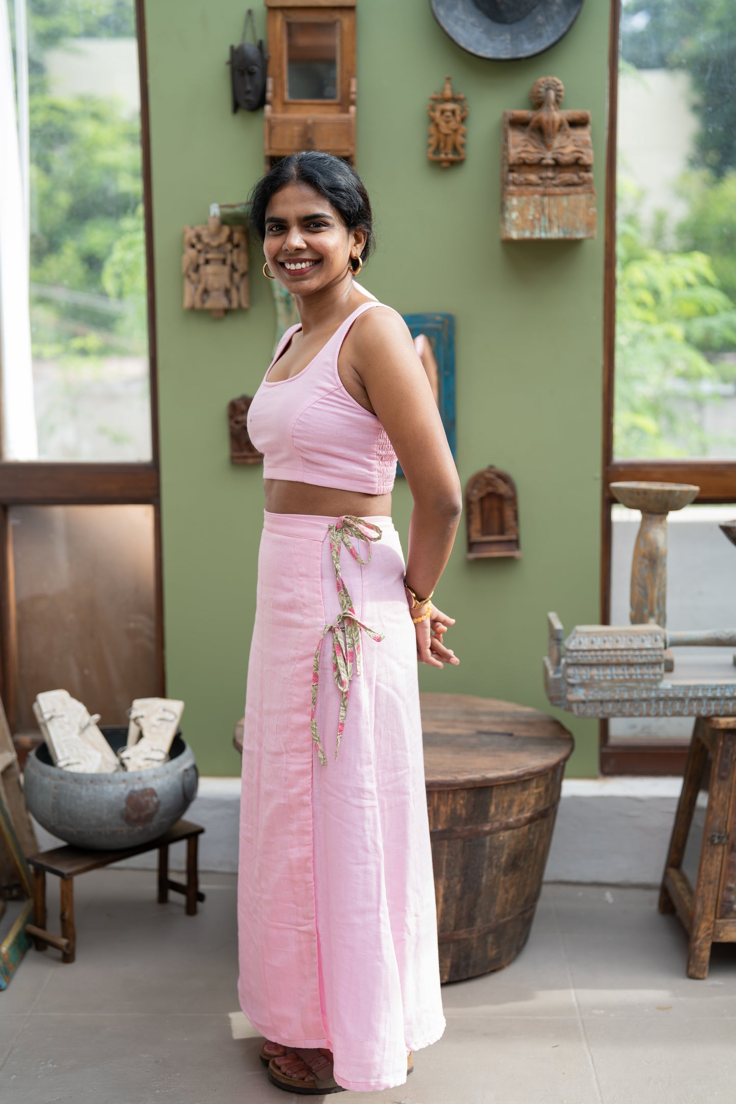 Pani Puri Wrap Skirt