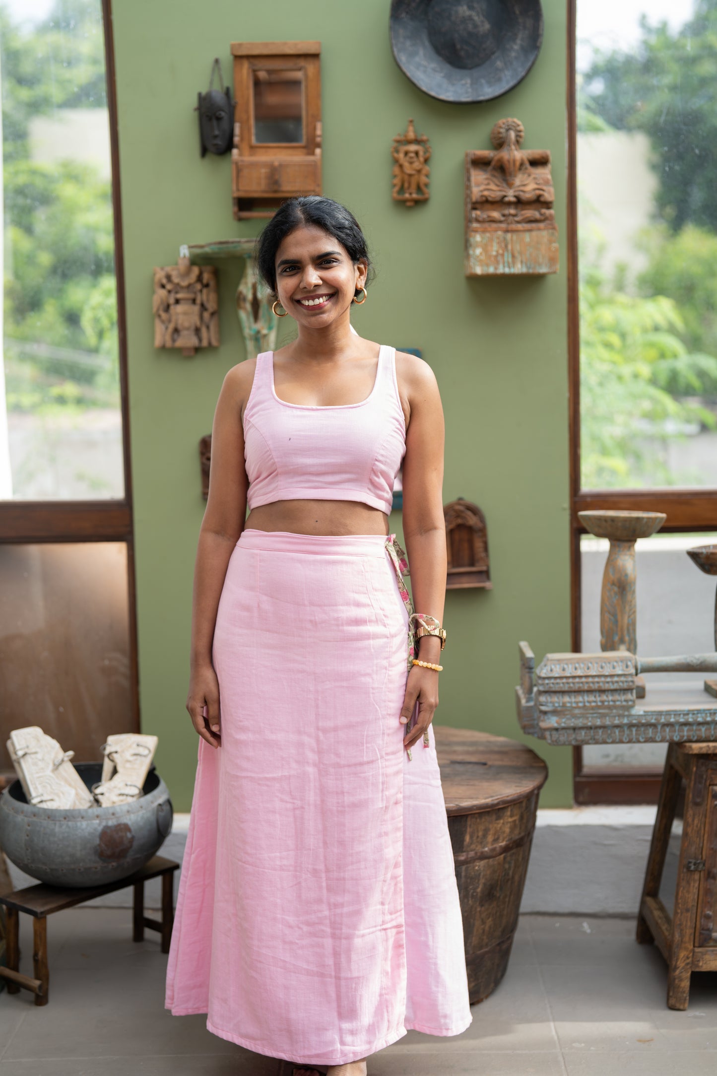 Pani Puri Wrap Skirt