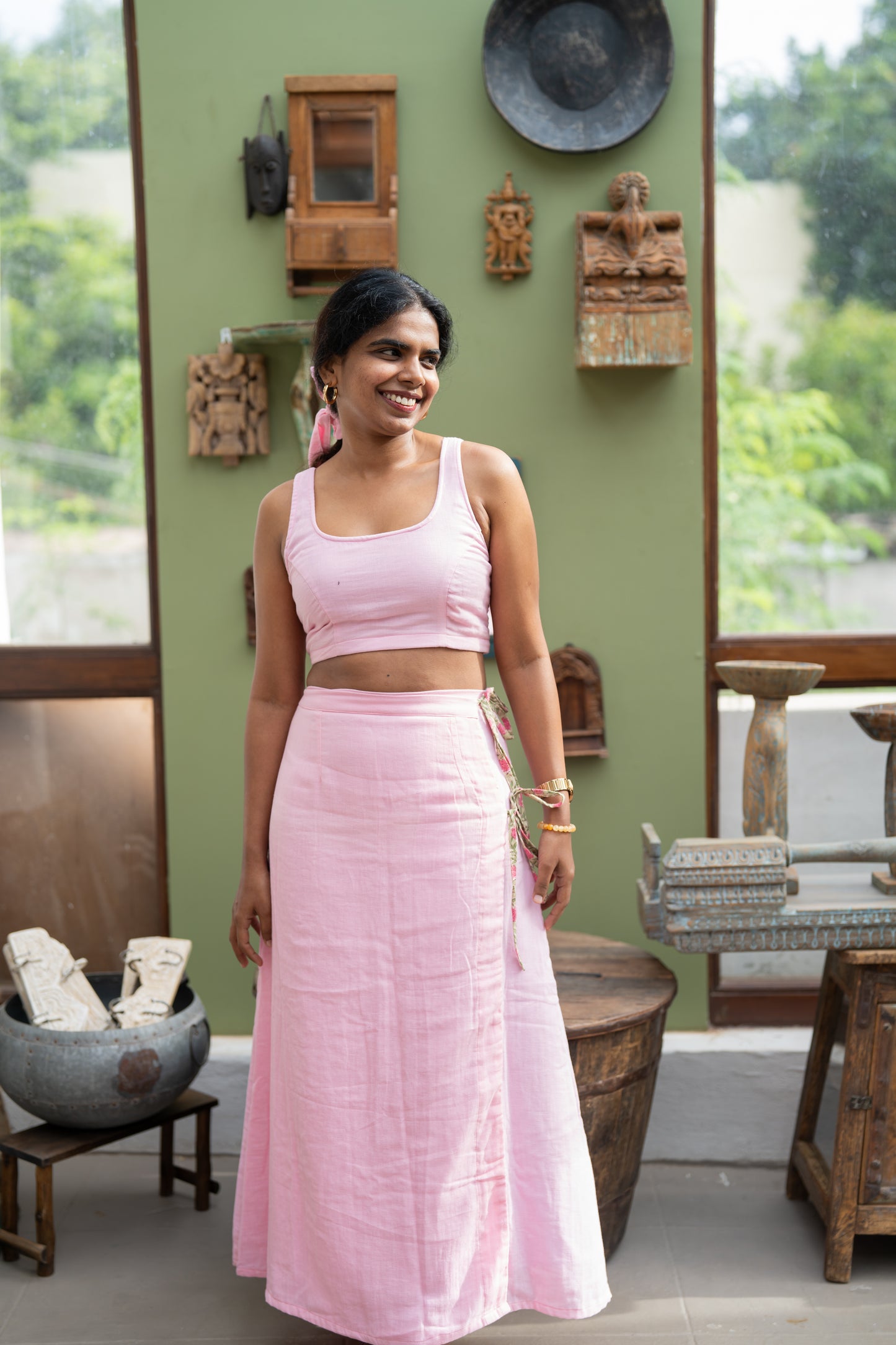 Pani Puri Wrap Skirt