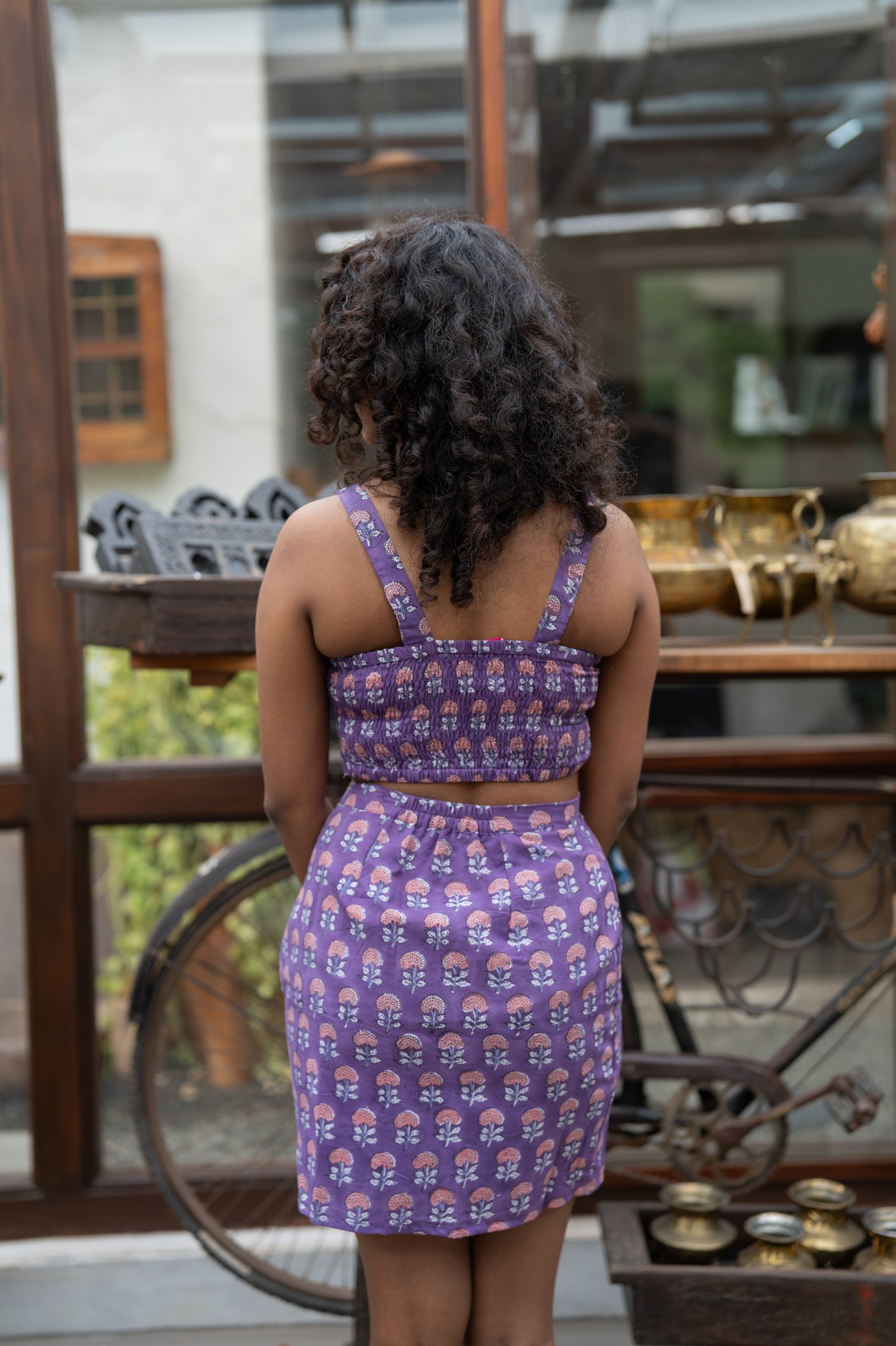 Puli Mittai Mini Skirt Co-ord Set