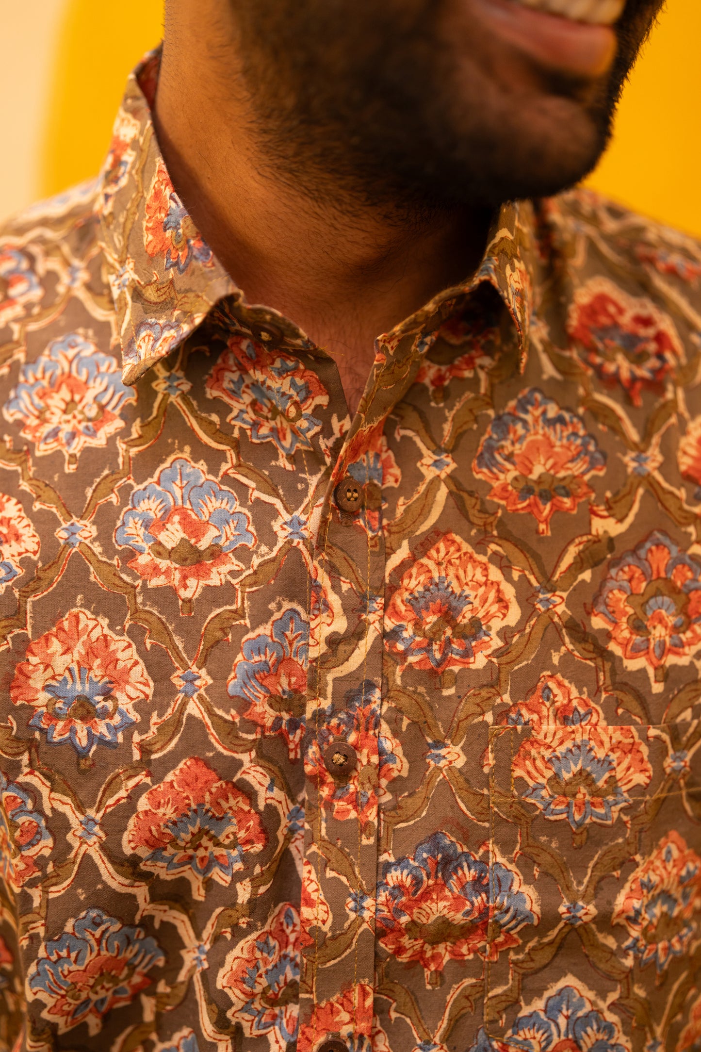 Sab Handblock Men's Shirt