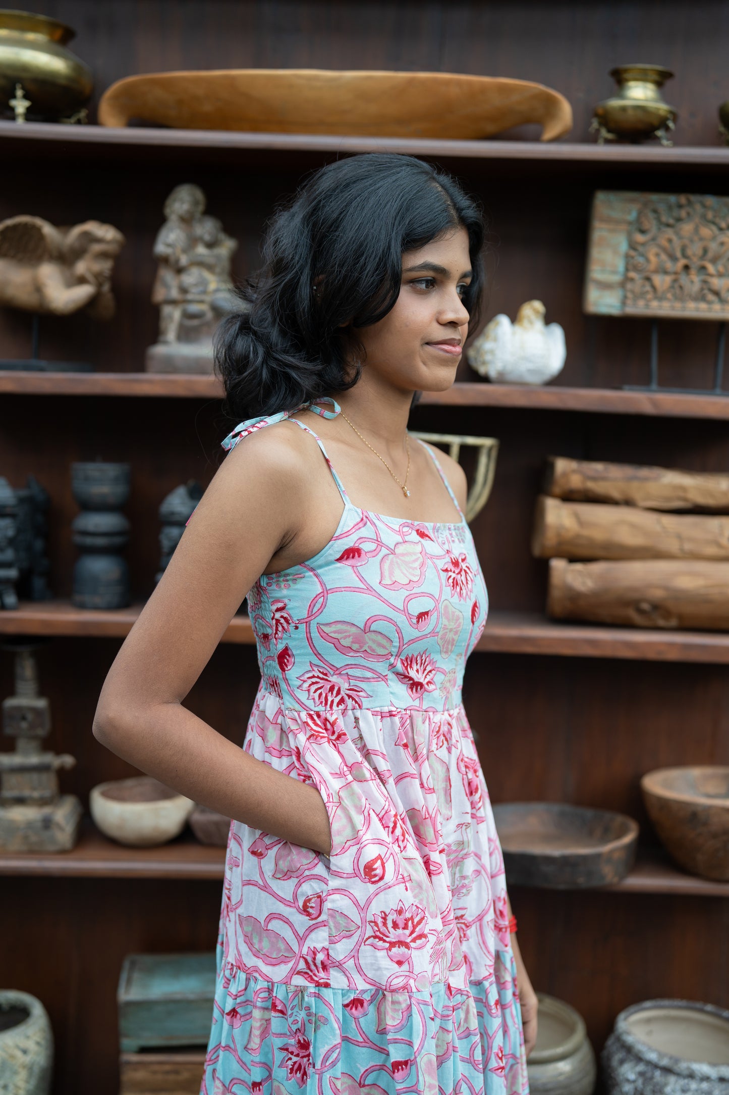 Thayir Vadai Layered Dress