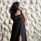 Disco Midi Slit Dress
