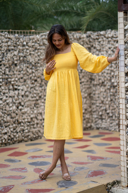 Pina Colada Styled Back Dress