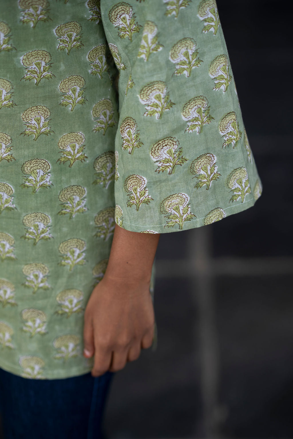 Mojito Sleeved Kurti