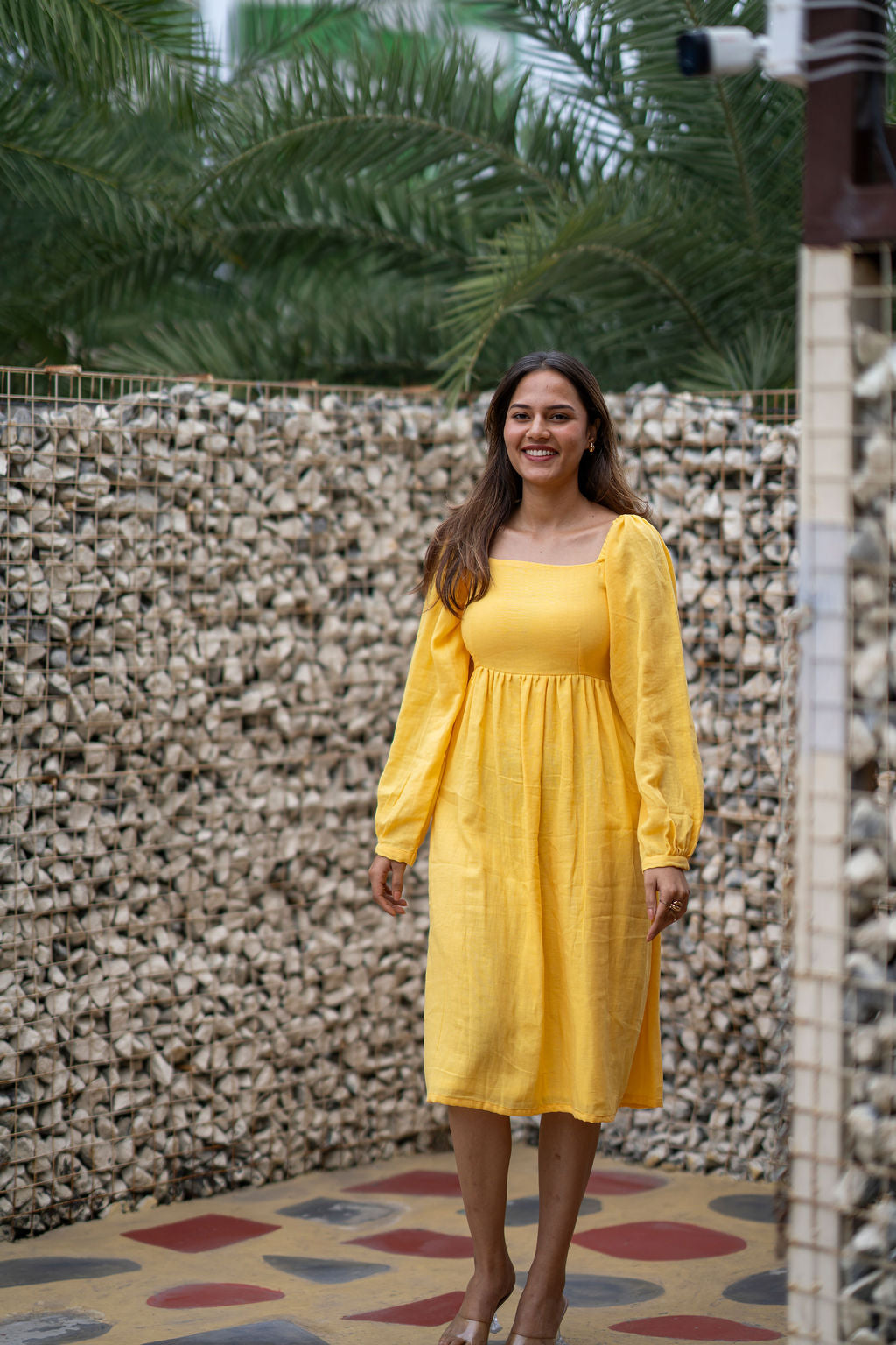 Pina Colada Styled Back Dress