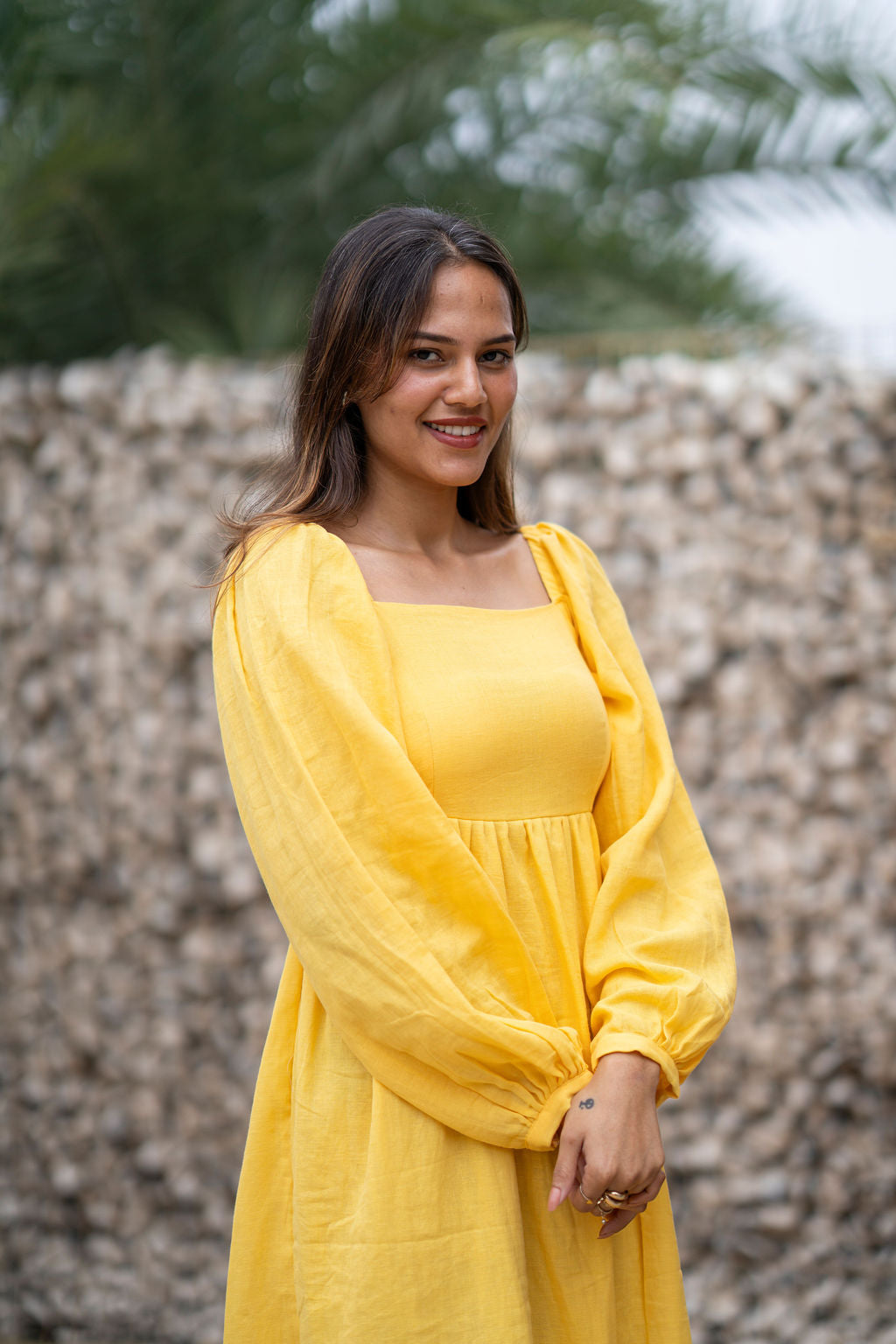 Pina Colada Styled Back Dress