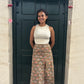 Lakshu Handblock Slit Skirt
