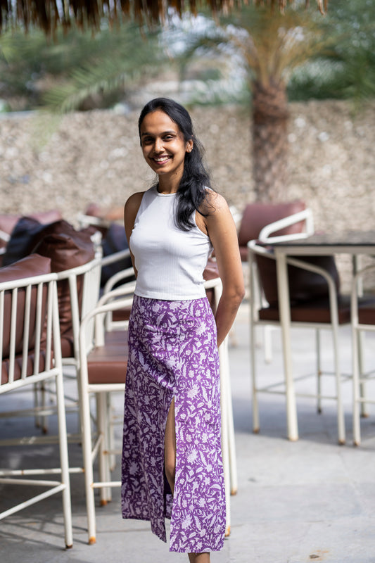 After Hours Slit Skirt