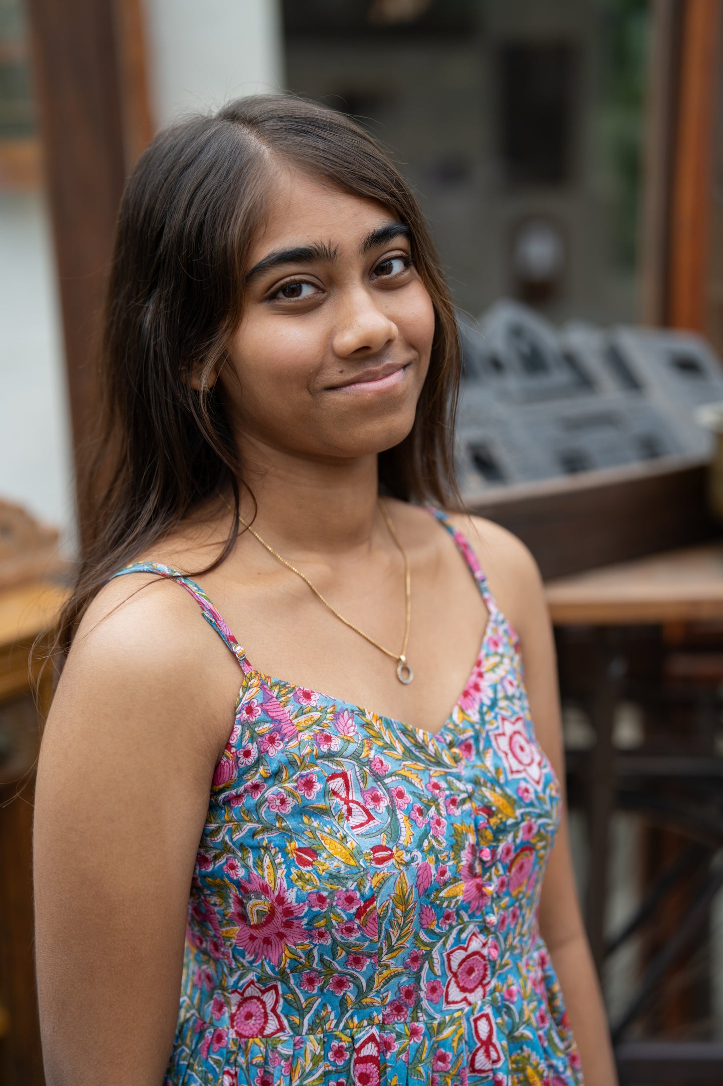 Aloo Bhujia Long Dress