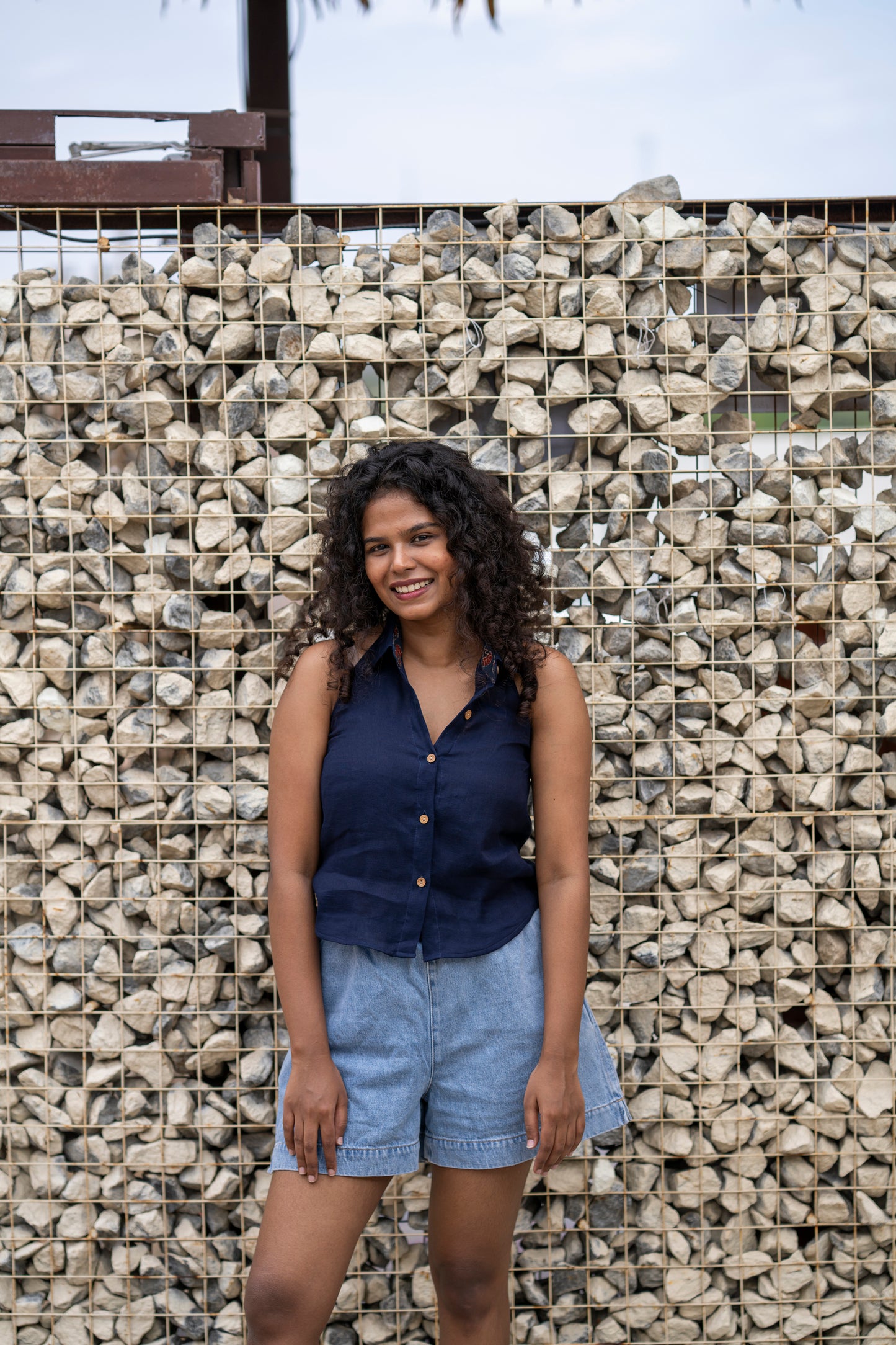 Bottoms Up Halter Neck Top