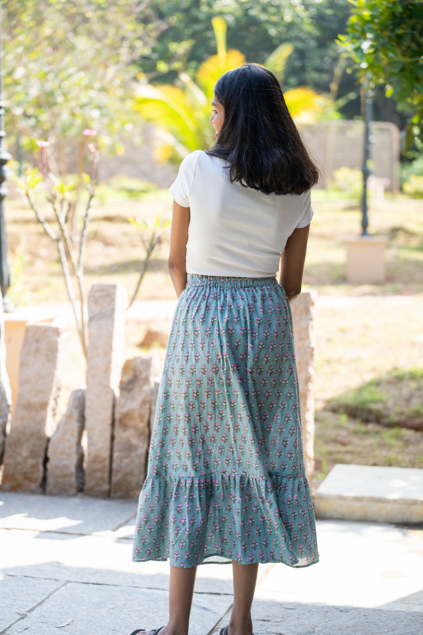 Geet Layered Skirt