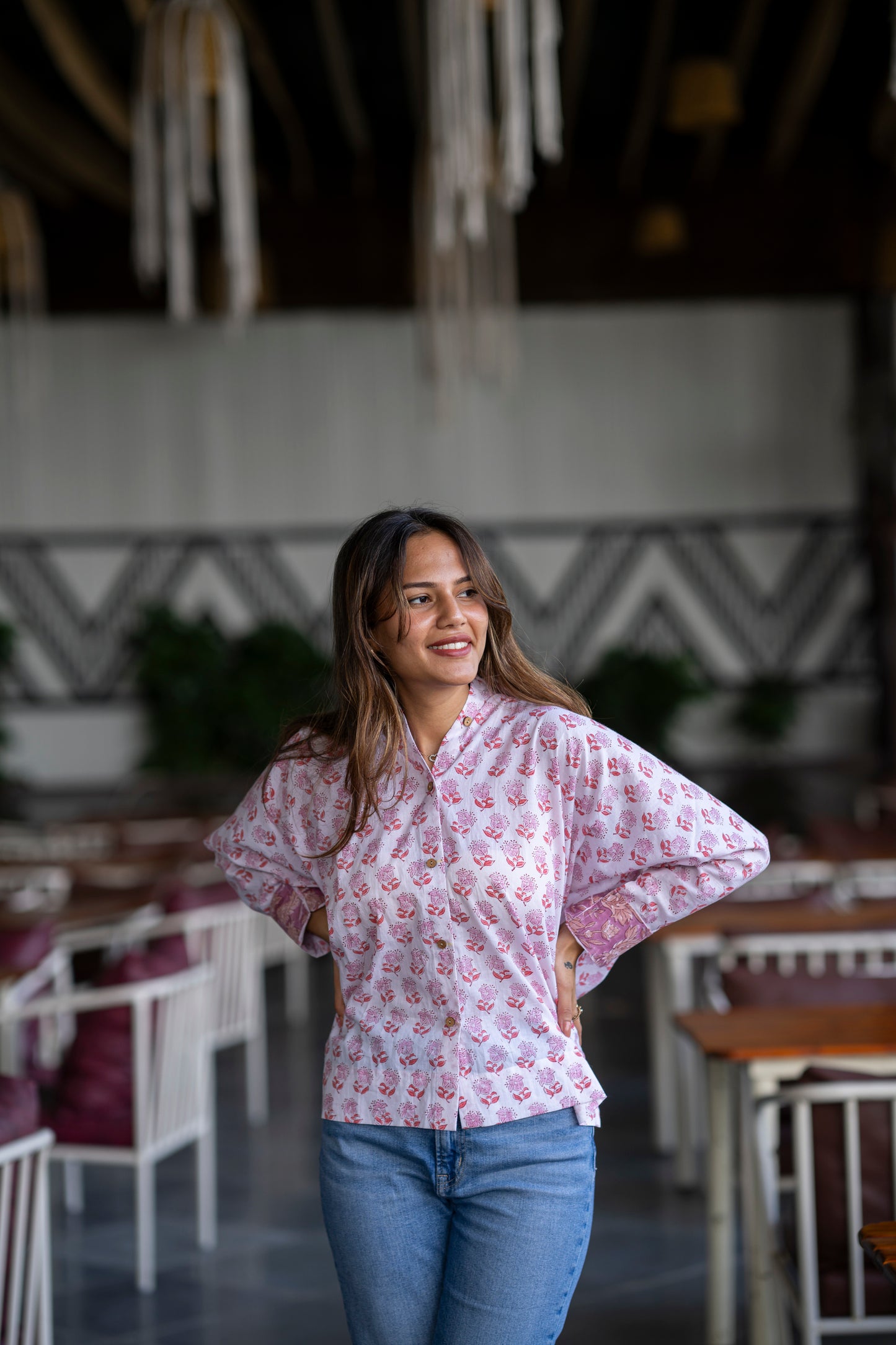 Hangover Cotton Oversized Shirt