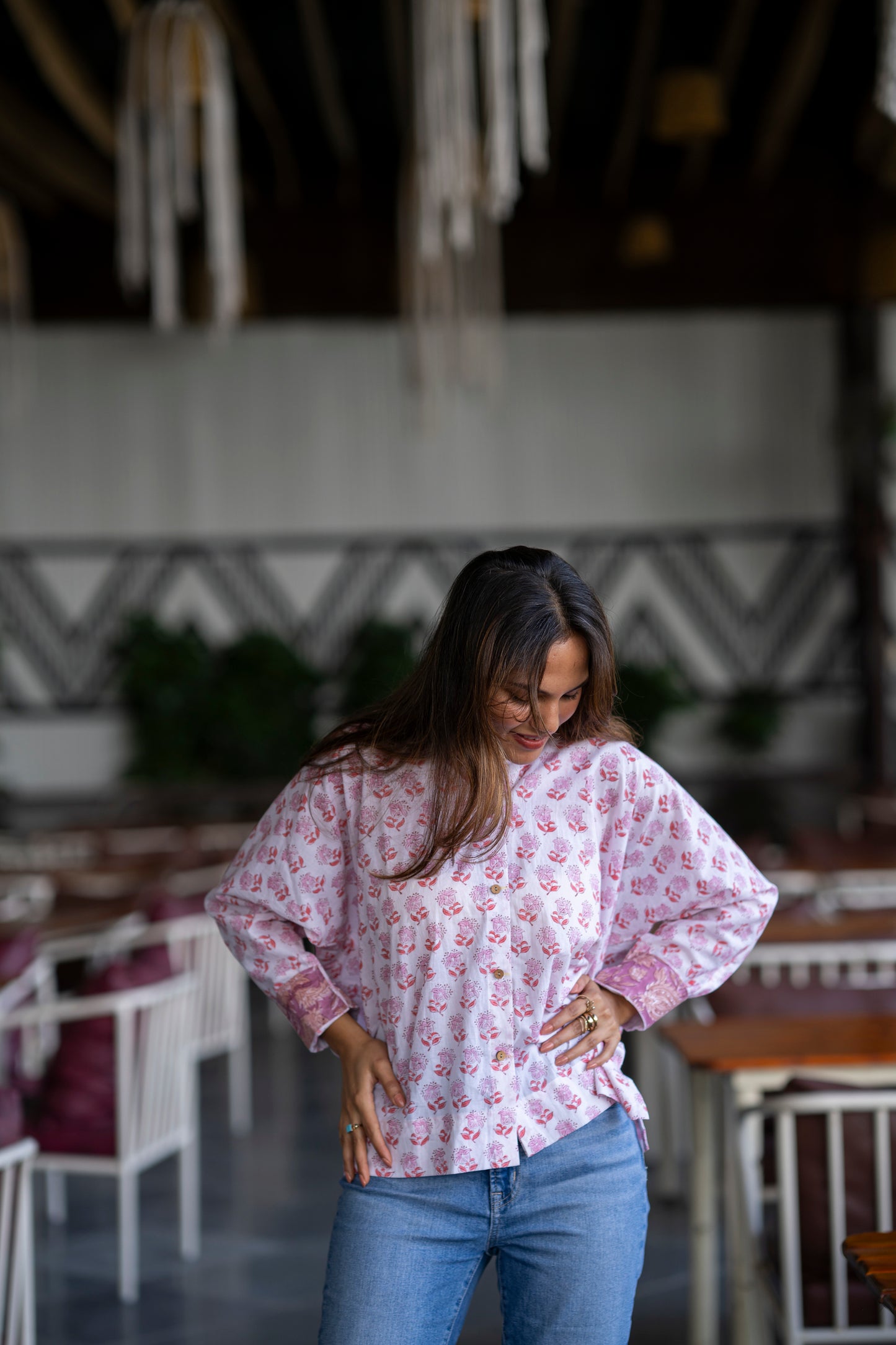 Hangover Cotton Oversized Shirt