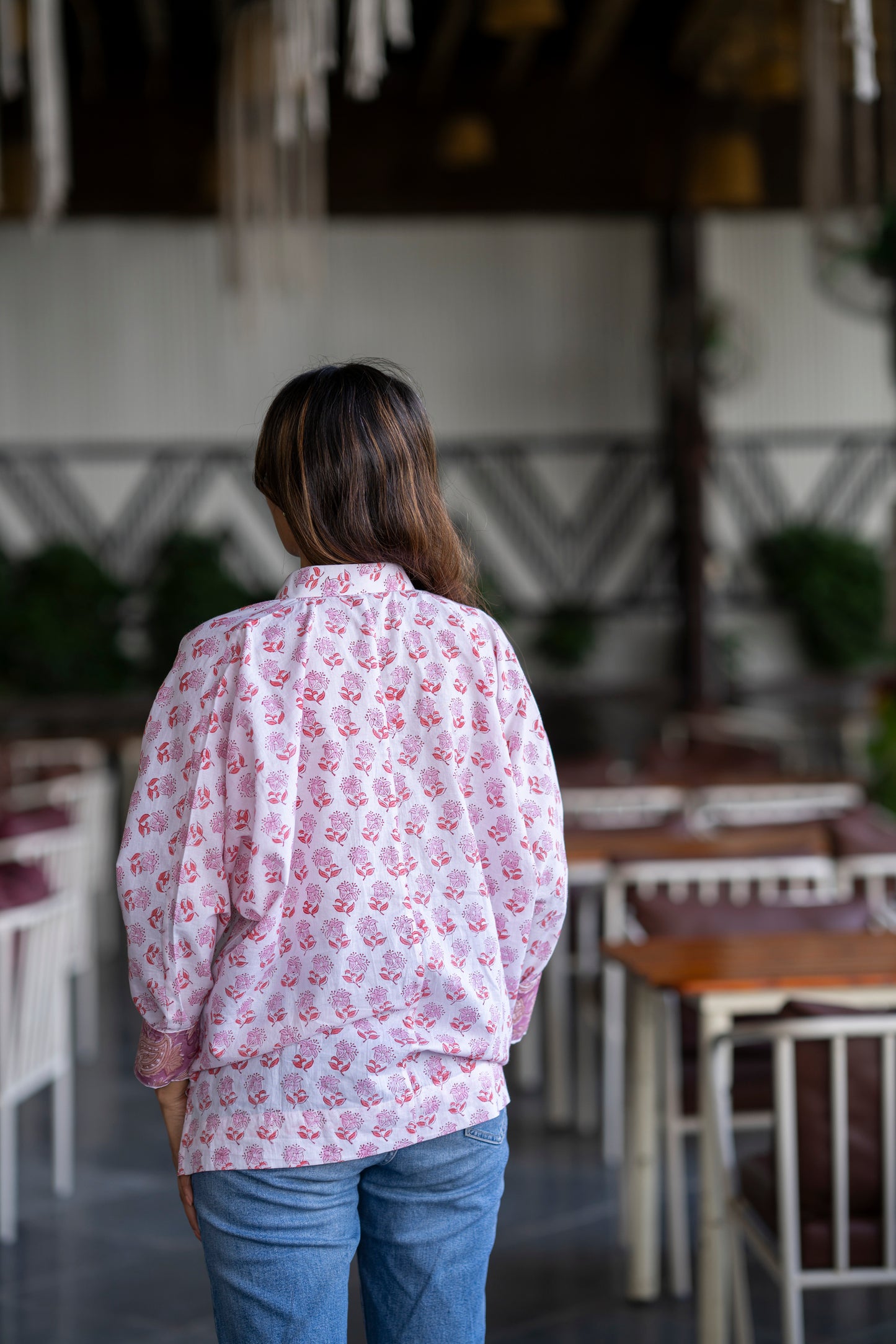 Hangover Cotton Oversized Shirt