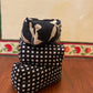 Handblock Quilted Travel Pouches- Set of 3