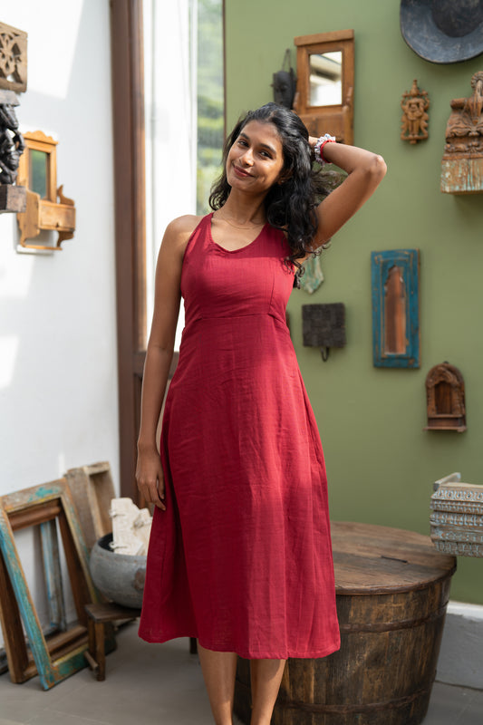 Imli Chutney Halter Neck Dress