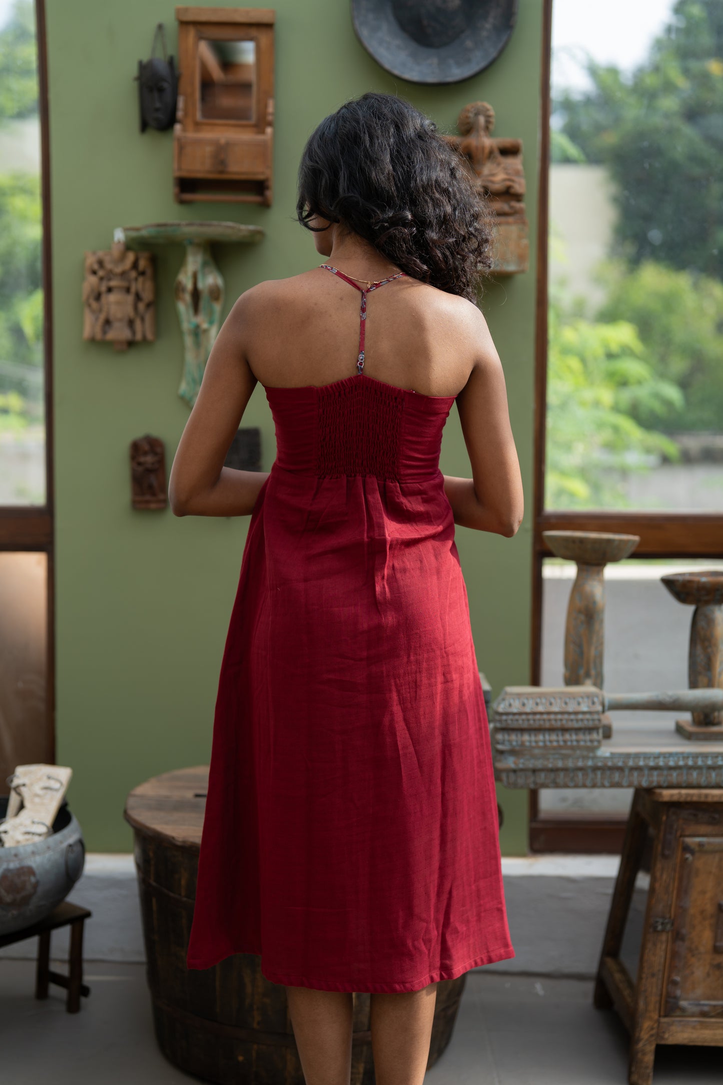 Imli Chutney Halter Neck Dress