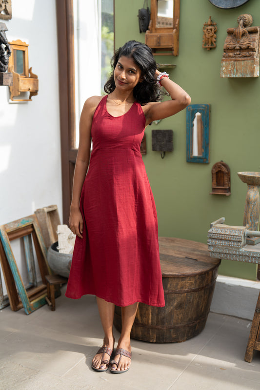 Imli Chutney Halter Neck Dress