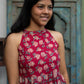 Kara Pori Halter Neck Dress