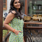 Kaccha Mango Bite A-Line Dress