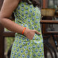 Kaccha Mango Bite A-Line Dress