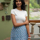 Lemon Tea Frilled Skort