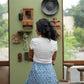 Lemon Tea Frilled Skort