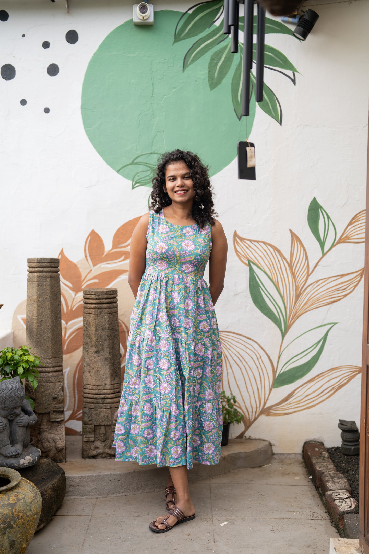 Maska Chaska Styled Back Dress