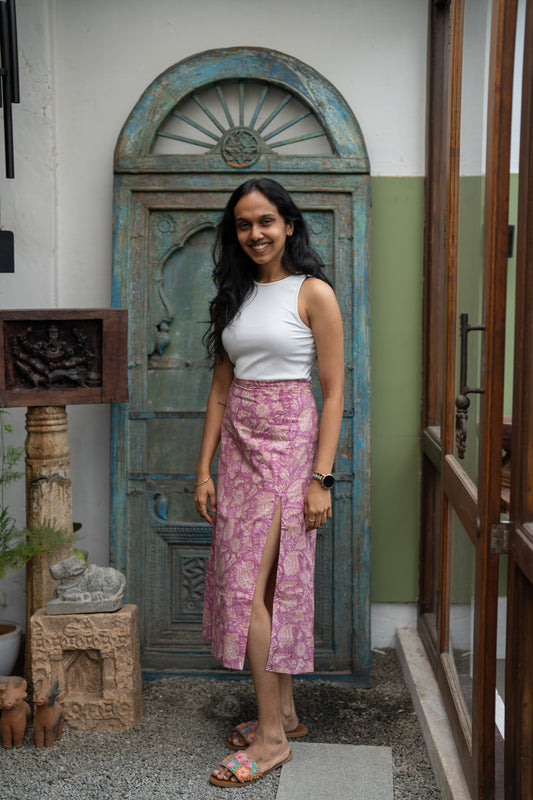 Mor Molaga Slit Skirt