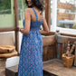 Orange Mittai Slit Dress