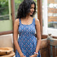 Orange Mittai Slit Dress