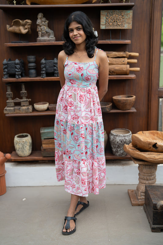 Thayir Vadai Layered Dress