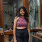 Oorga Achaar Halter Neck Crop Top